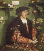 Hans holbein the younger Portrait of the Merchant Georg Gisze oil